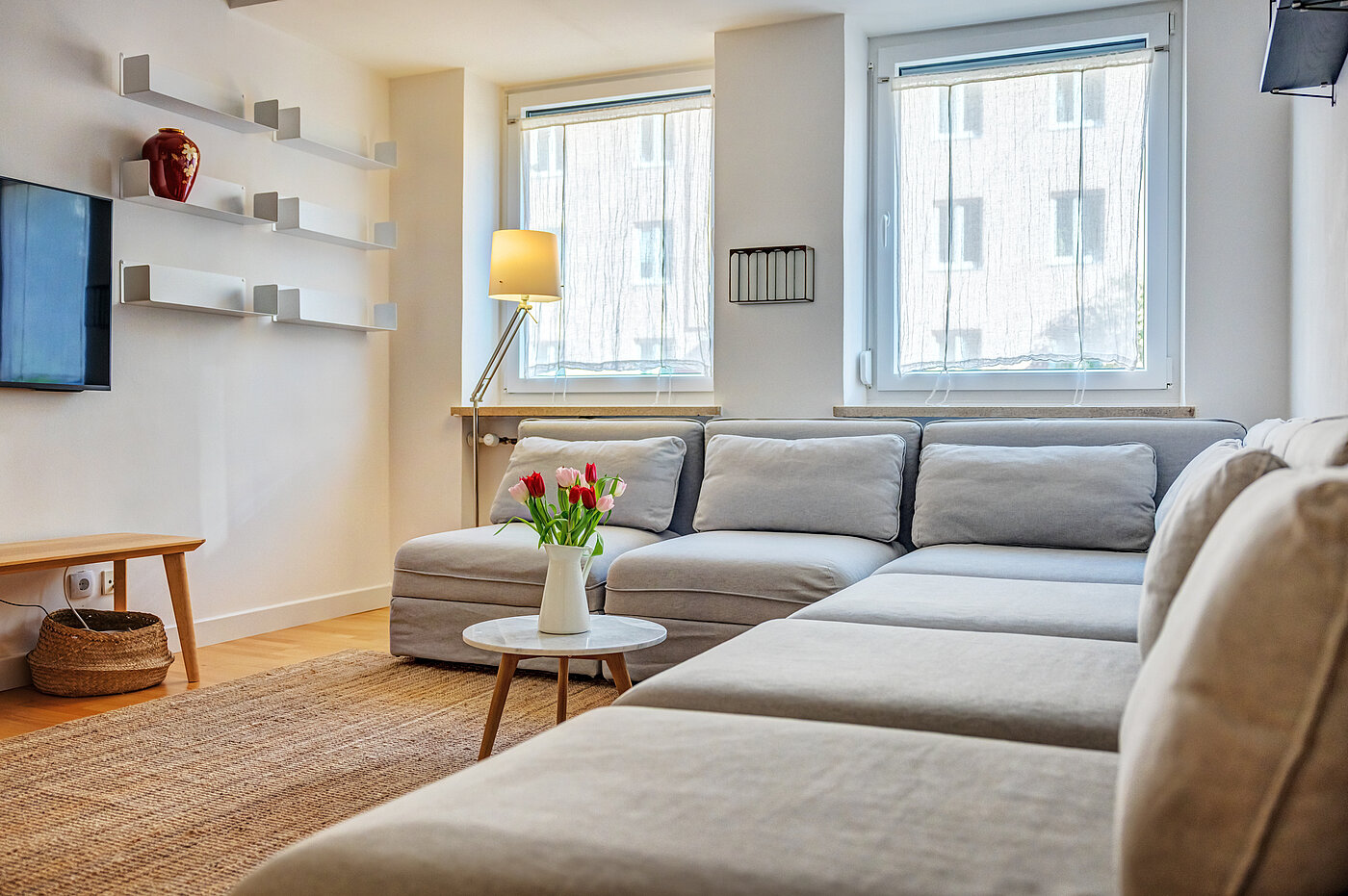 Etagenwohnung mit 3 Zimmern | München-Haidhausen | 70447 | Große Eckcouch