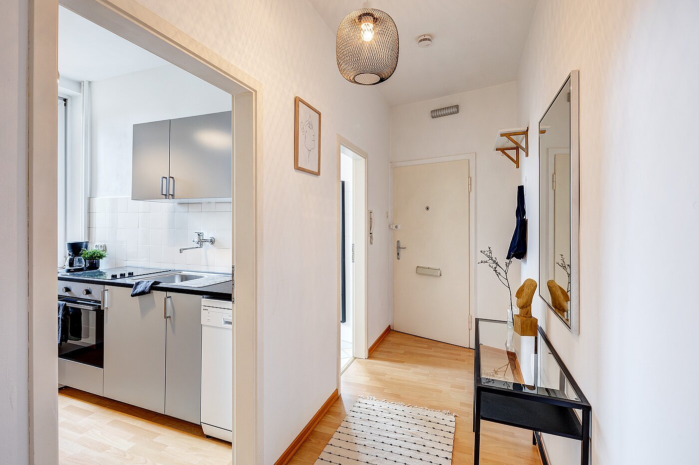 Etagenwohnung mit 1 Zimmer | München-Schwabing | 701051 | Diele mit...