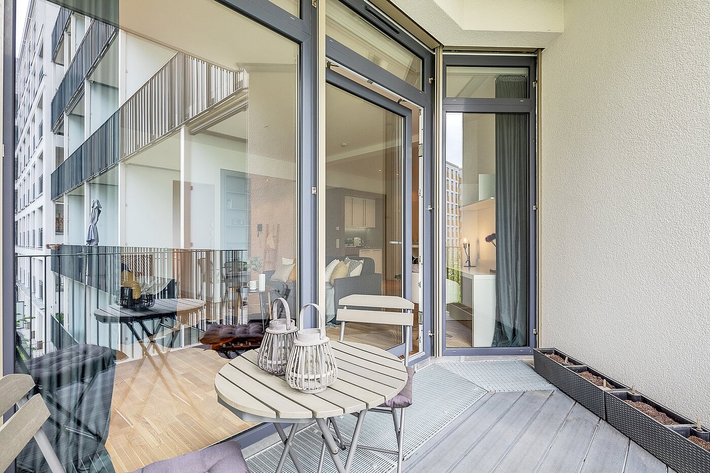Etagenwohnung mit 1.5 Zimmern | München-Bogenhausen | 1904ML6 | ...mit Balkon...