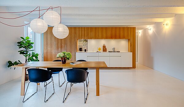 Etagenwohnung mit 2.5 Zimmern | München-Au | 703111 | Wohn- und Essbereich