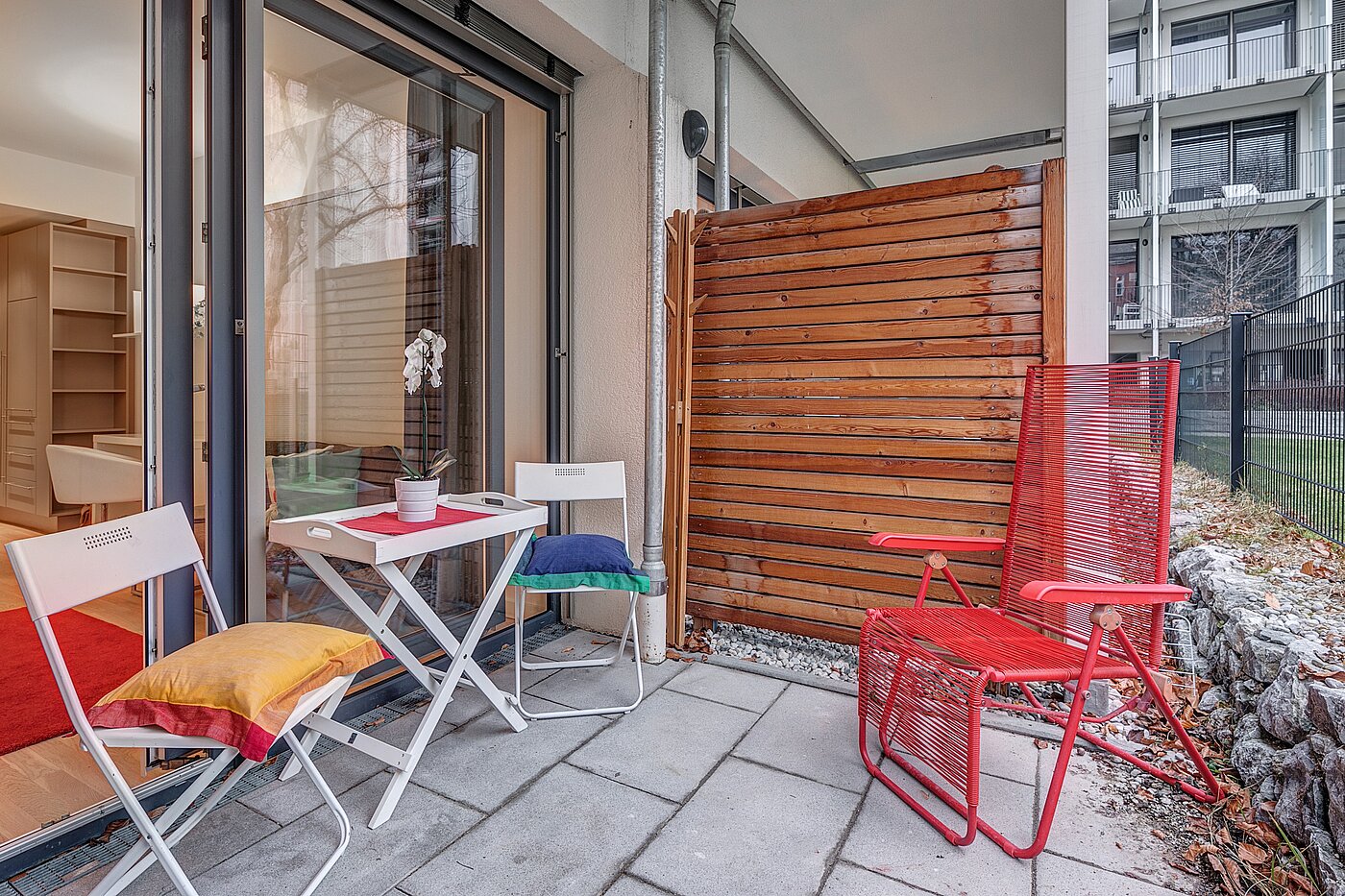 Erdgeschosswohnung mit 1 Zimmer | München-Bogenhausen | 2301ML3 | Zugang zur Süd-Terrasse
