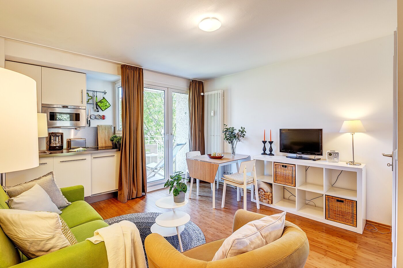 Etagenwohnung mit 1 Zimmer | München-Schwabing | 2210ML3 | Wohnen
