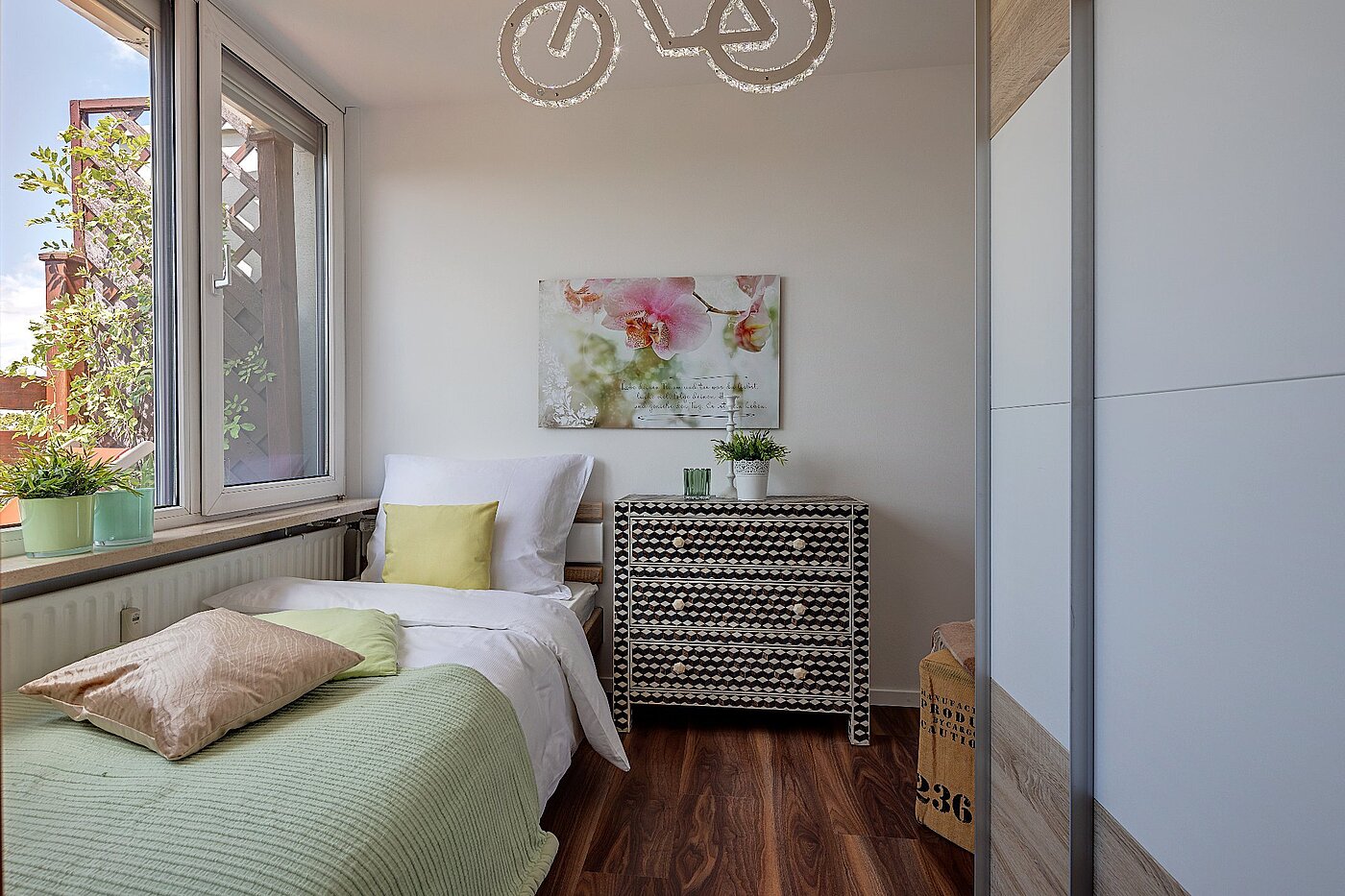 Etagenwohnung mit 1.5 Zimmern | München-Neuhausen | 1807ML3 | Separates Schlafzimmer