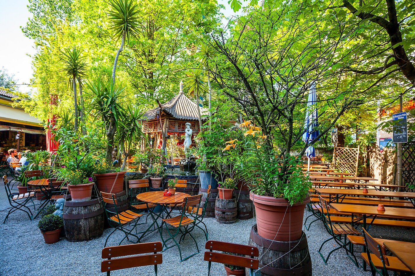 Etagenwohnung mit 2 Zimmern | München-Sendling | 2010ML1 | Gemütlichkeit im Biergarten