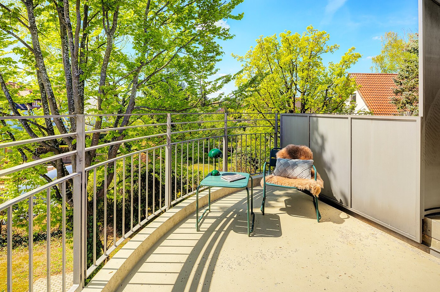 Etagenwohnung mit 2.5 Zimmern | München-Fasangarten | 702211 | ...Balkon mit...