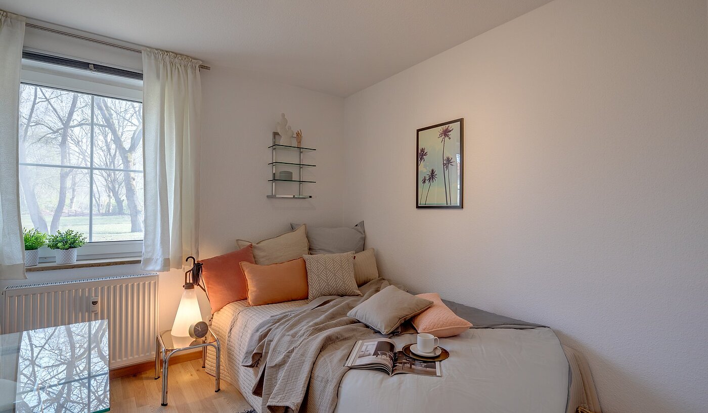 Etagenwohnung mit 1 Zimmer | München-Trudering | 1903ML4 | ...Schlafbereich