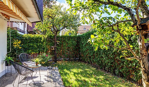 Etagenwohnung mit 3 Zimmern | München-Trudering | 70481 | ...und eingewachsener Garten