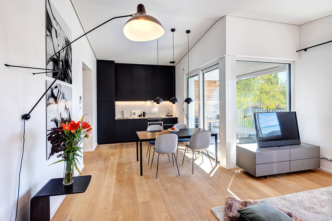 Penthouse mit 2 Zimmern | München-Maxvorstadt | 704271 | Schicke Einbauküche mit......
