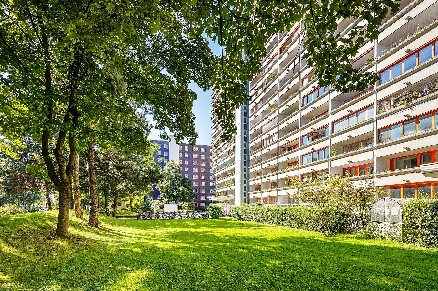 Etagenwohnung mit 1 Zimmer | München-Laim | 2107ML8 | Grünanlagen