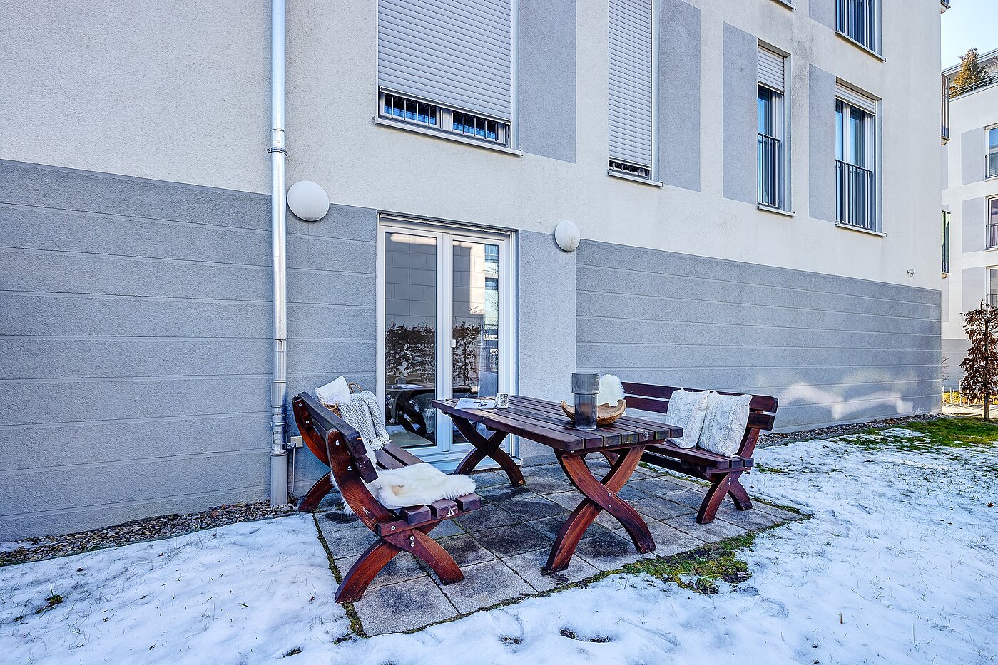 Erdgeschosswohnung mit 2 Zimmern | München-Riem | 2201ML1 | Terrasse und...