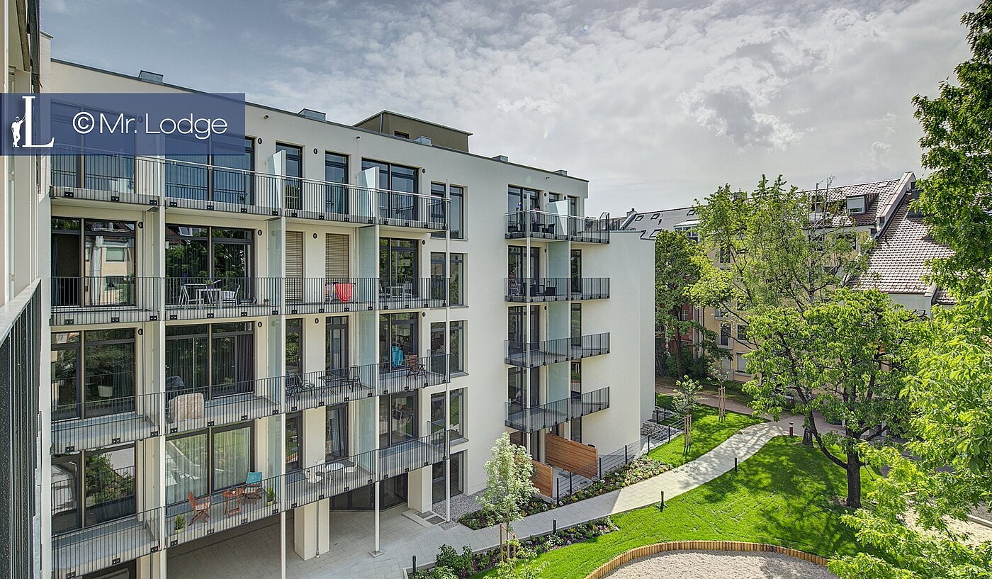 Etagenwohnung mit 1 Zimmer | München-Bogenhausen | 1802ML4 | - über den ruhigen Innenhof -