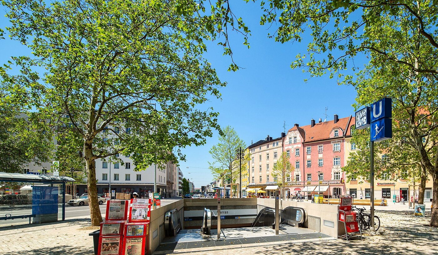 Etagenwohnung mit 2 Zimmern | München-Sendling-Westpark | 2102ML6 | Kurze Wege