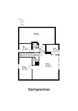 Grundriss Dachgeschoss
