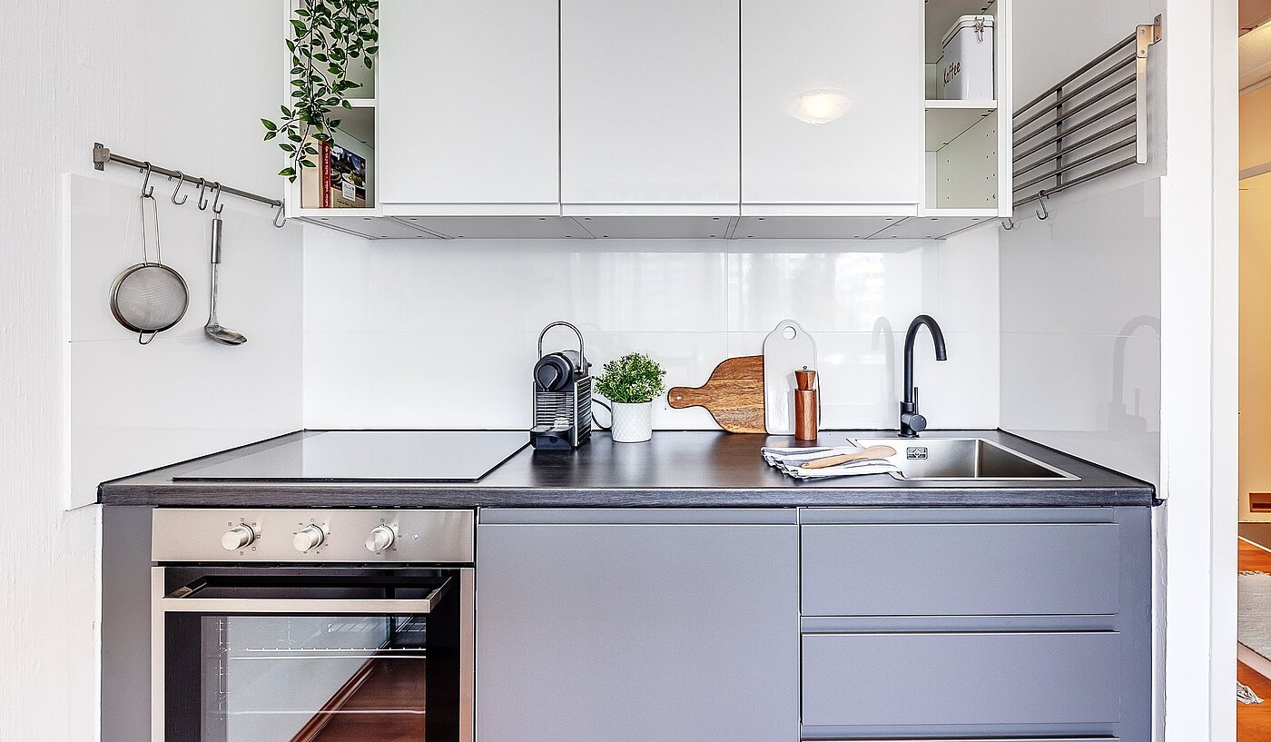 Etagenwohnung mit 1 Zimmer | München-Bogenhausen | 2103ML6 | Die neue Küchenzeile wartet