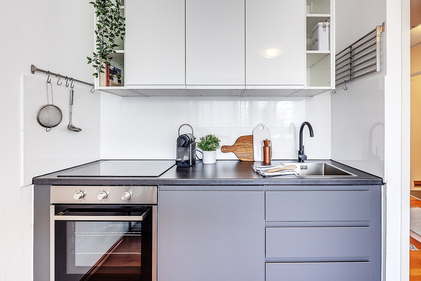 Etagenwohnung mit 1 Zimmer | München-Bogenhausen | 2103ML6 | Die neue Küchenzeile wartet
