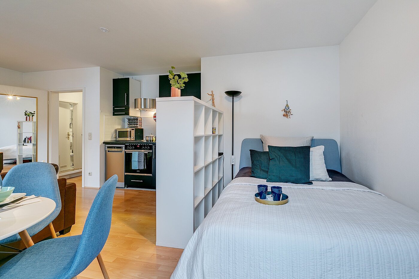 Etagenwohnung mit 1 Zimmer | München-Obergiesing | 1908ML1 | Schlafbereich
