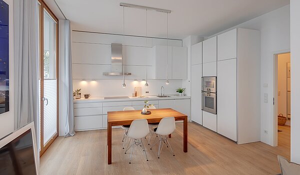 Hochparterre mit 3 Zimmern | München-Sendling | 2009ML8 | Blick auf den Essbereich...