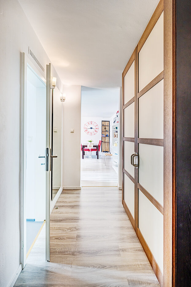 Etagenwohnung mit 3 Zimmern | München-Schwabing | 70292 | Diele mit Stauraum