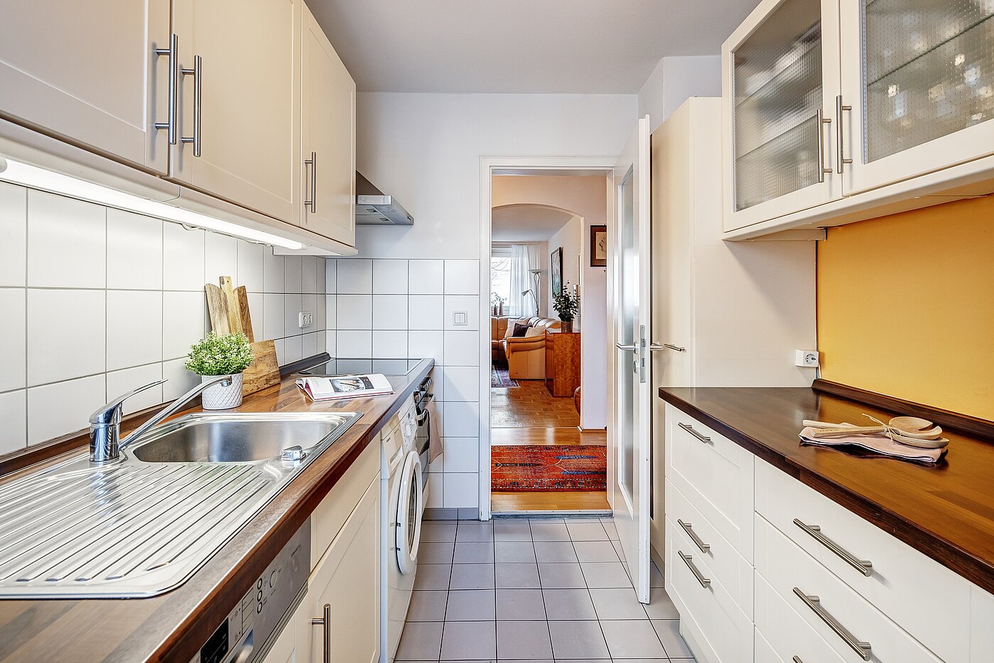 Etagenwohnung mit 3 Zimmern | München-Bogenhausen | 2112ML3 | Blick zur Diele