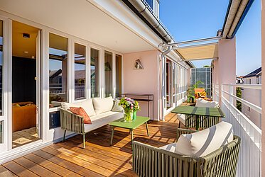 Au-Haidhausen: Designunikat - Exklusive Dachterrassenwohnung am Gasteig