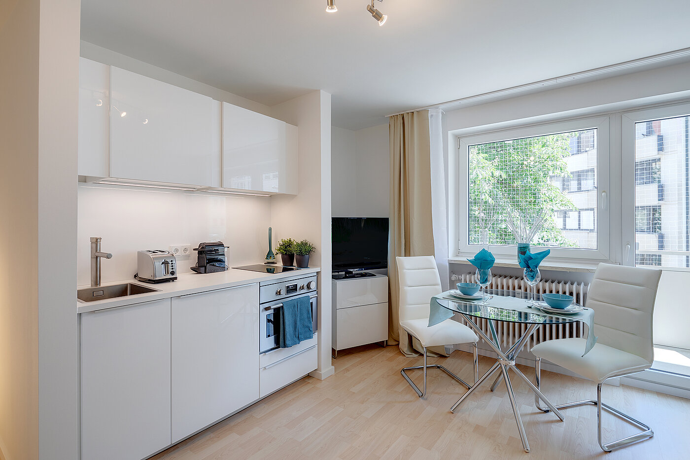 Etagenwohnung mit 1 Zimmer | München-Obergiesing | 70420 | Küchenzeile