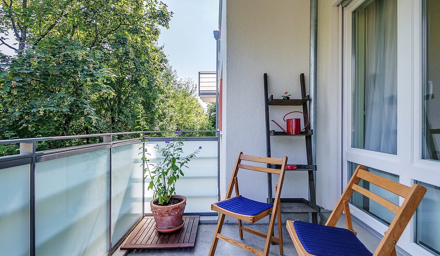Etagenwohnung mit 2 Zimmern | München-Milbertshofen | 2004ML3 | schöner Balkon