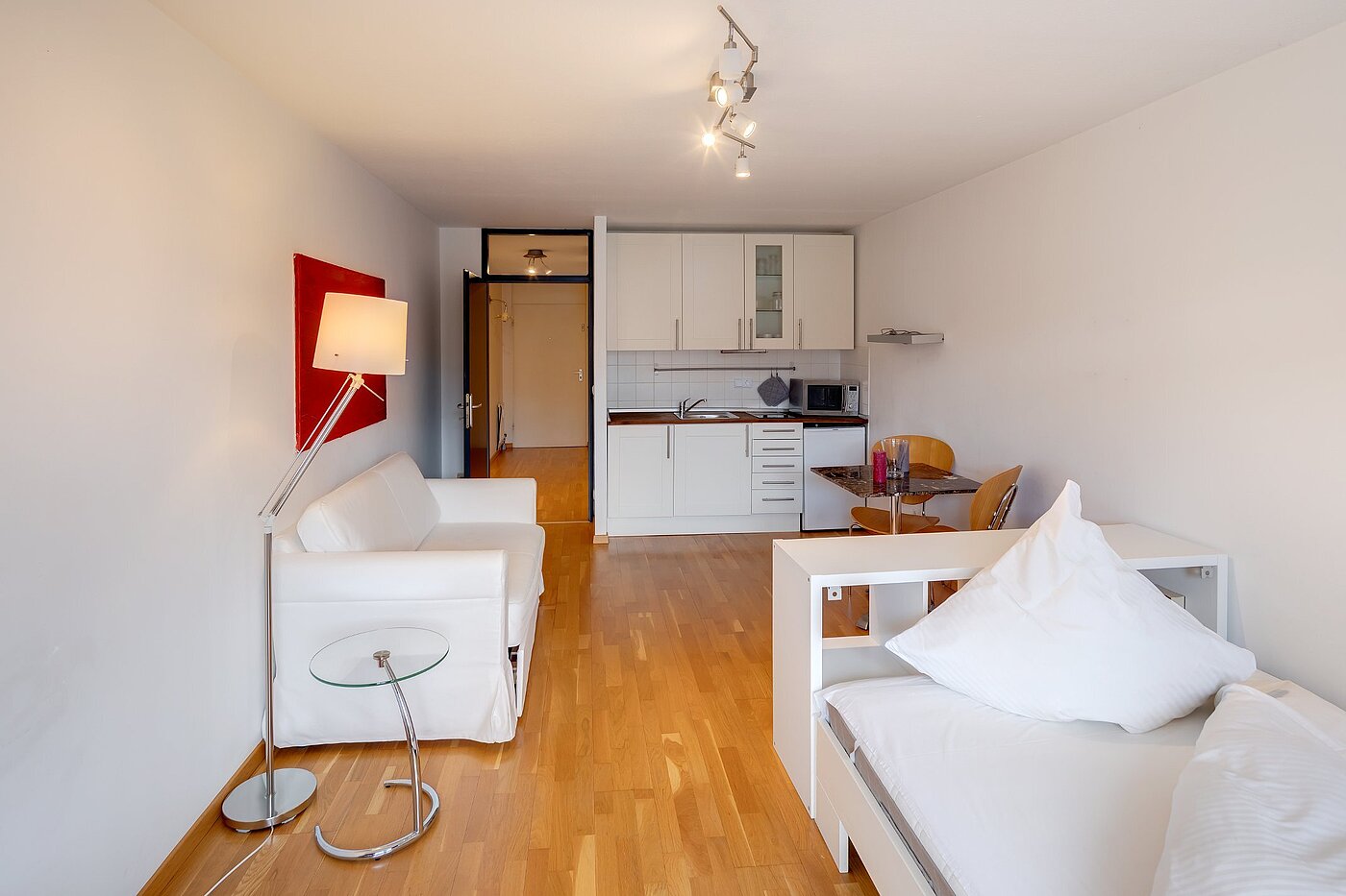 Etagenwohnung mit 1 Zimmer | München-Isarvorstadt | 2110ML3 | ...Schlafbereich