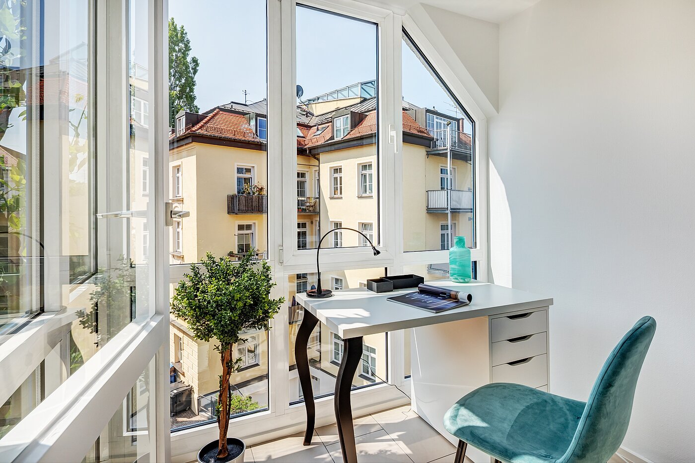 Etagenwohnung mit 2 Zimmern | München-Schwabing | 70434 | ...Arbeitszimmer