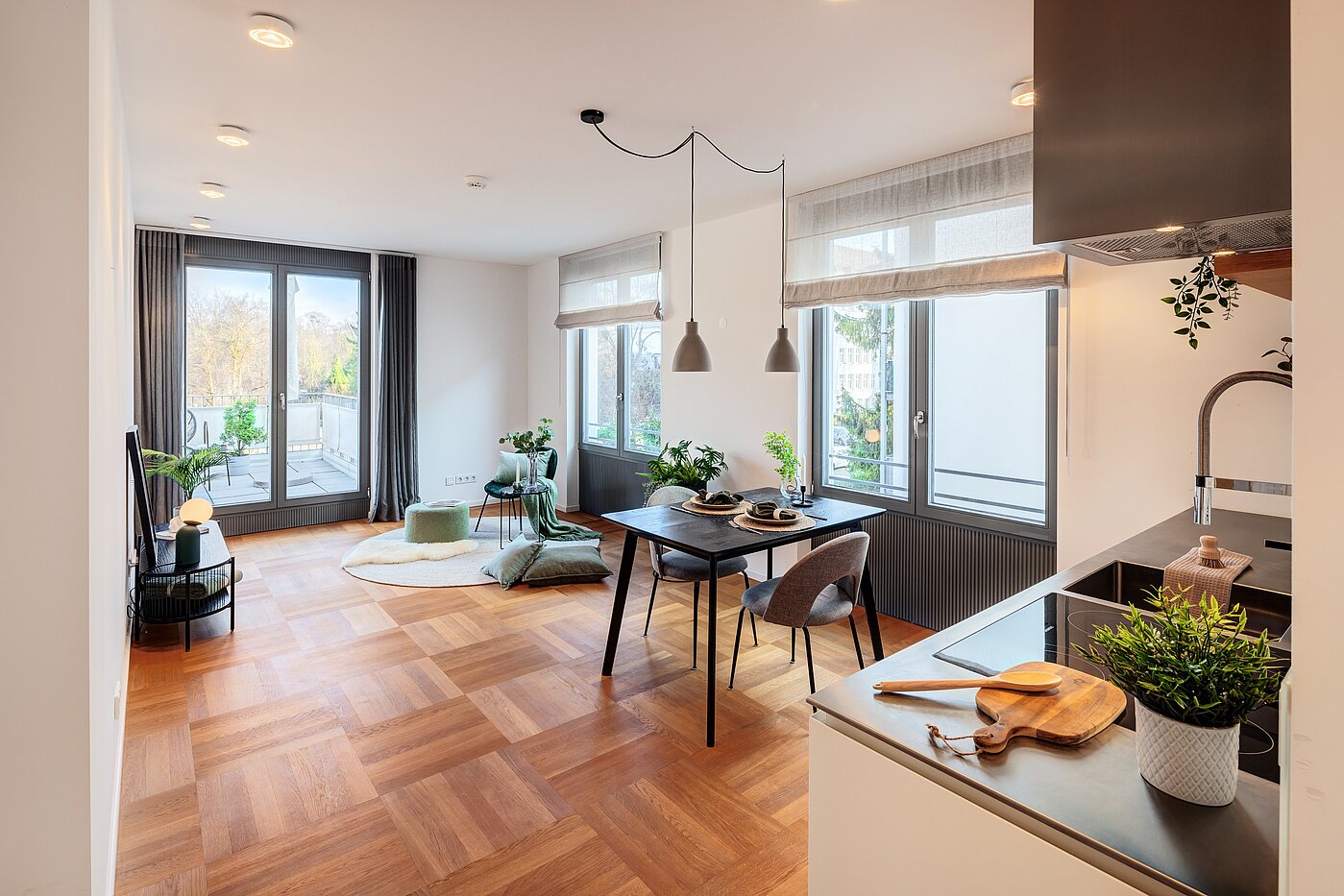 Etagenwohnung mit 2 Zimmern | München-Schwabing | 70195 | Charmanter Wohn-/...