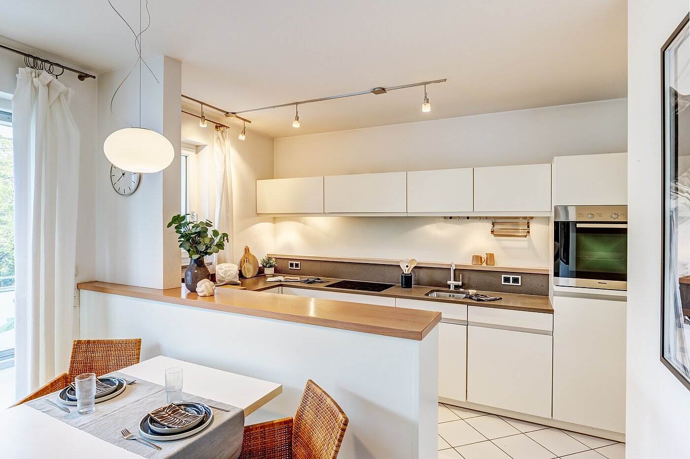 Etagenwohnung mit 3 Zimmern | München-Neuhausen | 70489 | Moderne Küche...