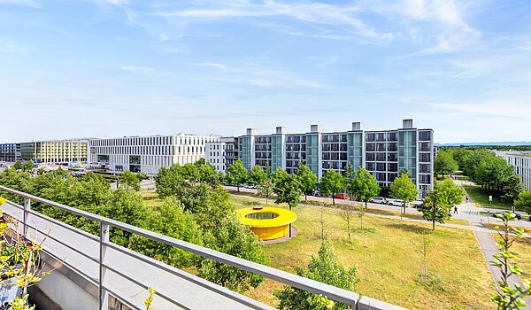 Penthouse mit 3 Zimmern | München-Riem | 70468 | Aussicht und viel Grün...