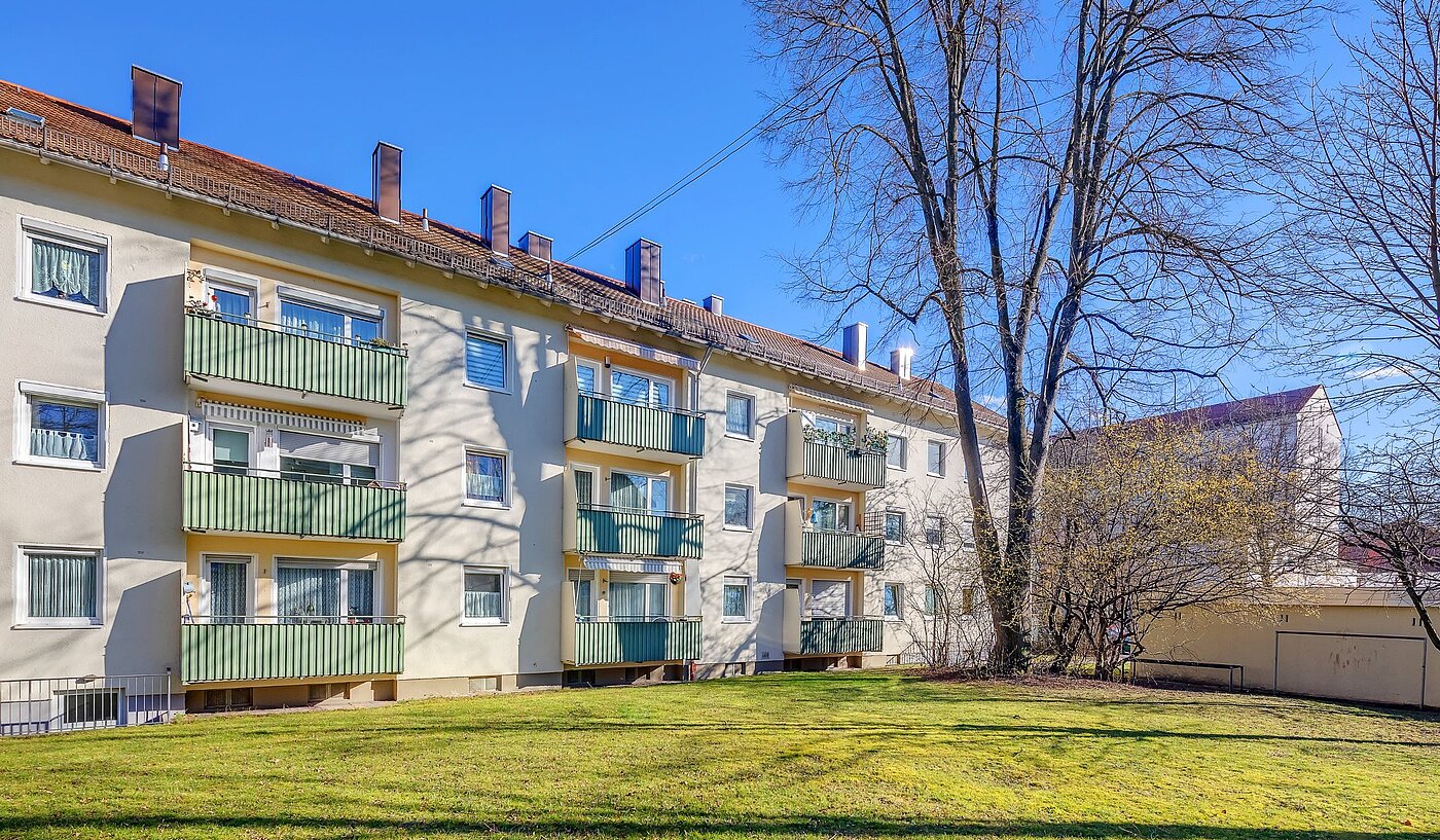 Etagenwohnung mit 4 Zimmern | München-Berg am Laim | 2002ML3 | Rückansicht