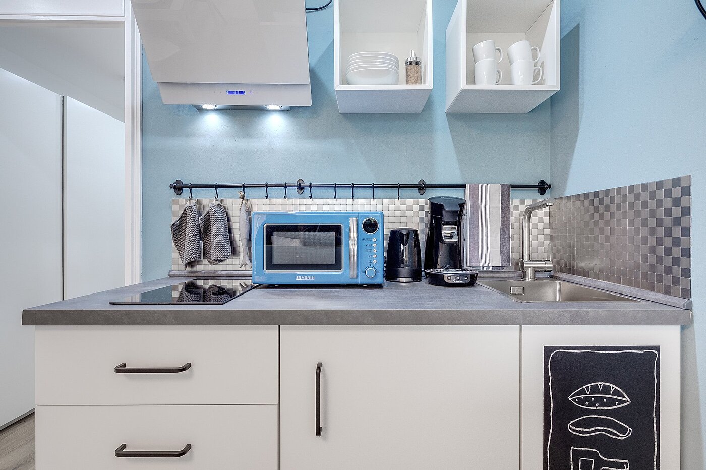 Etagenwohnung mit 1 Zimmer | München-Nymphenburg | 1912ML2 | ...Küchenzeile.