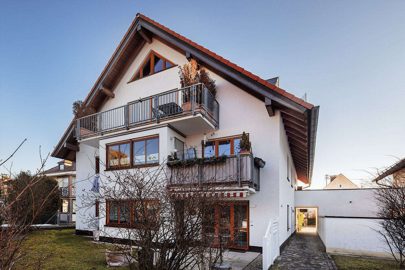 Maisonettewohnung mit 3.5 Zimmern | München-Trudering | 70391 | Außenanischt