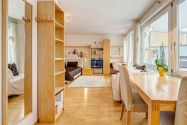 Isarvorstadt: Ruhiges 1-Zi.-Apartment zwischen dem Gärtnerplatz und der Isar