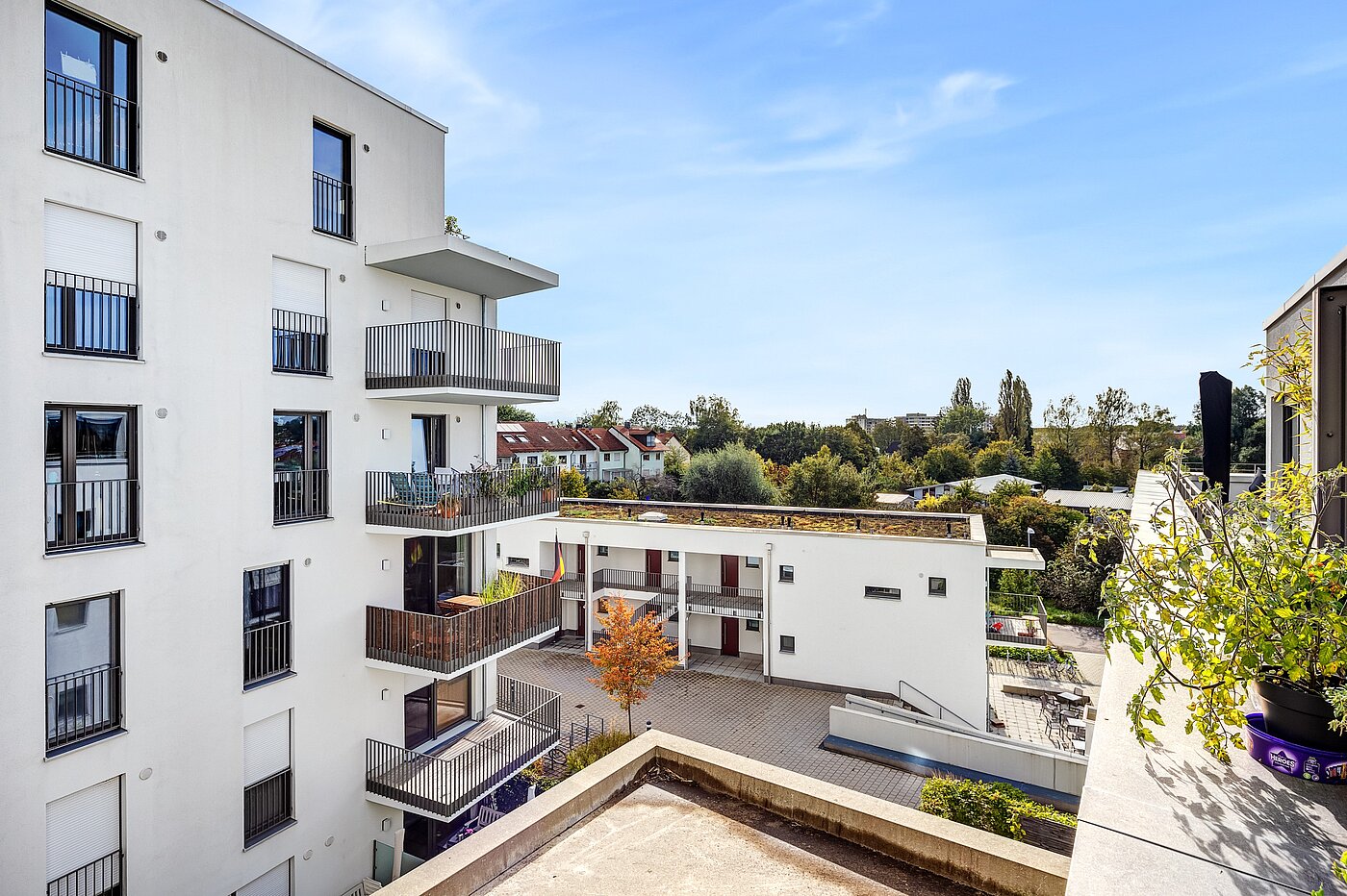 Etagenwohnung mit 2 Zimmern | Freising | 70156 | ...Aussicht