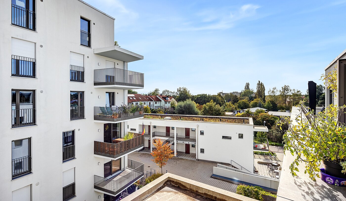 Etagenwohnung mit 2 Zimmern | Freising | 70156 | ...Aussicht