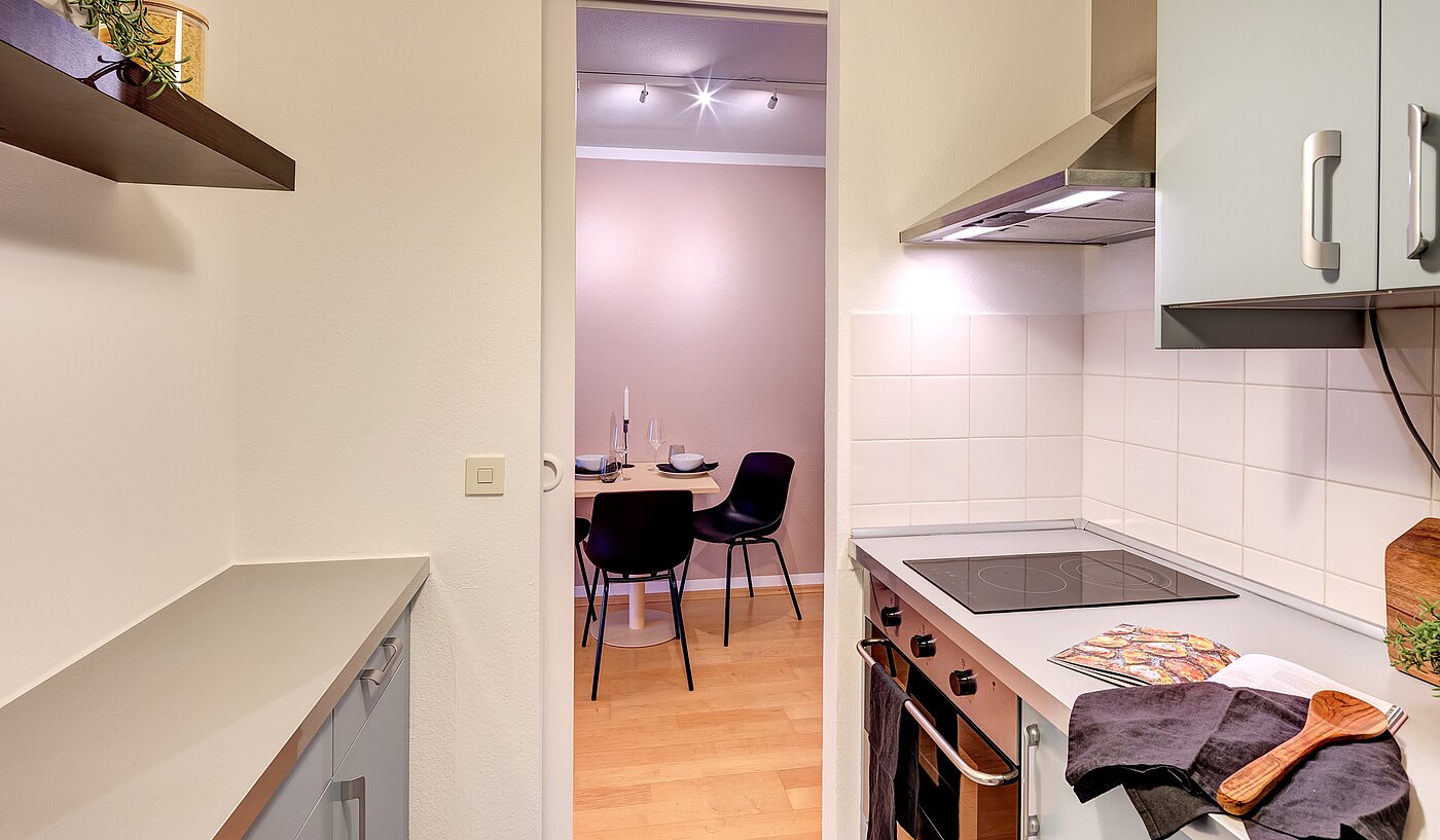 Etagenwohnung mit 1 Zimmer | München-Maxvorstadt | 70132 | ...Einbauküche