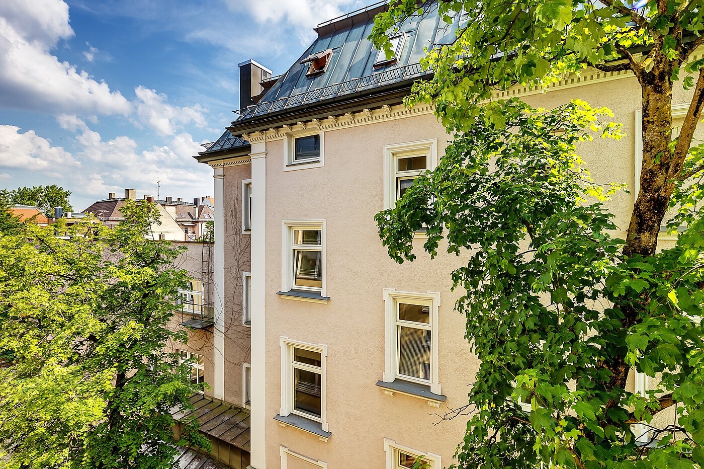 Etagenwohnung mit 2 Zimmern | München-Haidhausen | 2105ML6 | ...mit Ausblick nach Süden