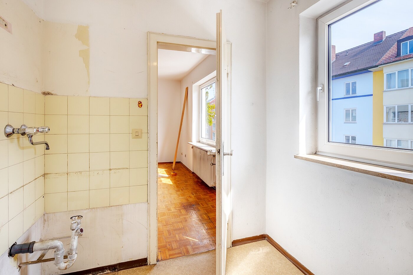 Etagenwohnung mit 1 Zimmer | München-Isarvorstadt | 70062 | Küche mit...