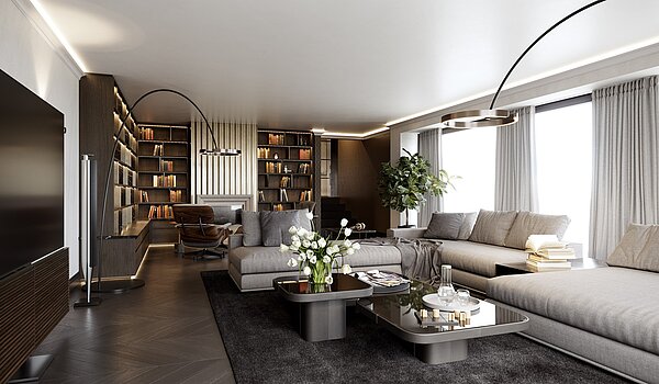 Besondere Immobilie mit 15 Zimmern | Bad Wiessee | 701591 | Landhaus Wohnbereich