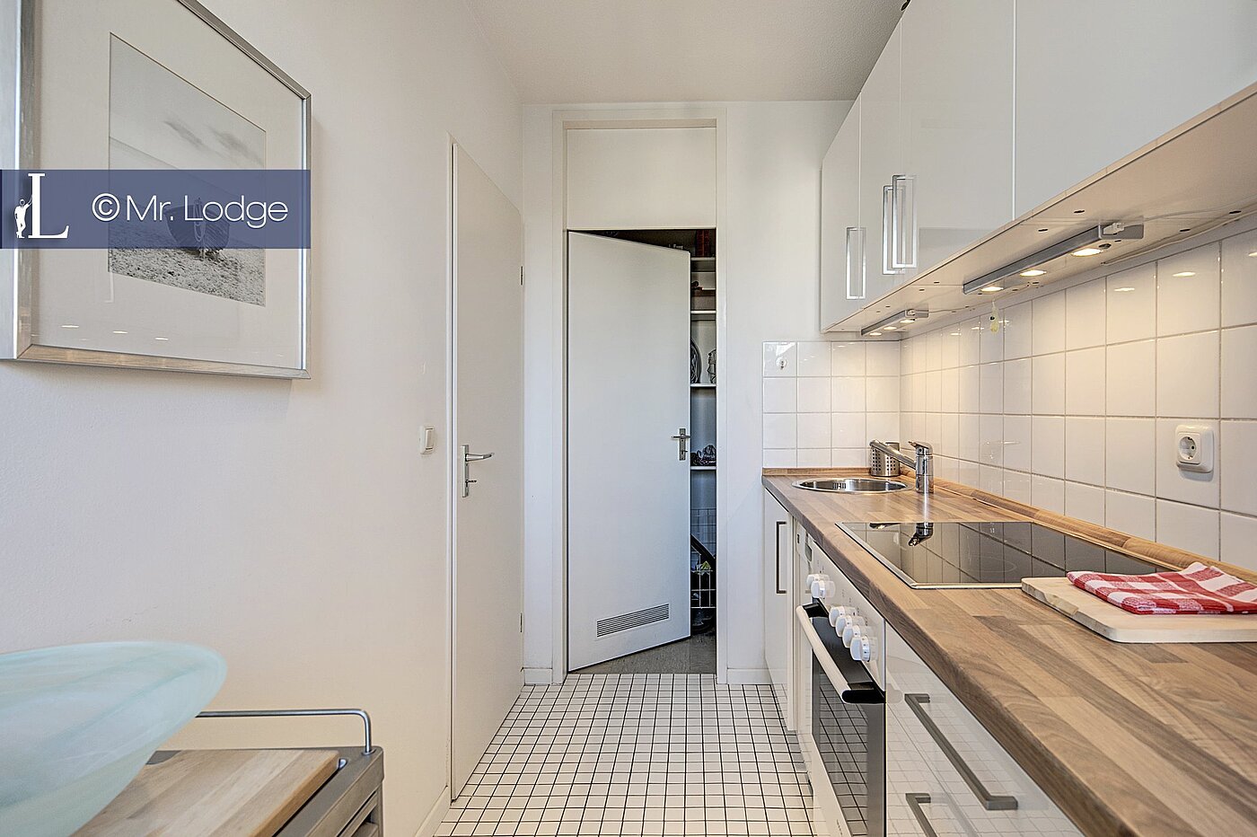 Etagenwohnung mit 2 Zimmern | München-Lehel | 1605ML6 | Moderne Küche