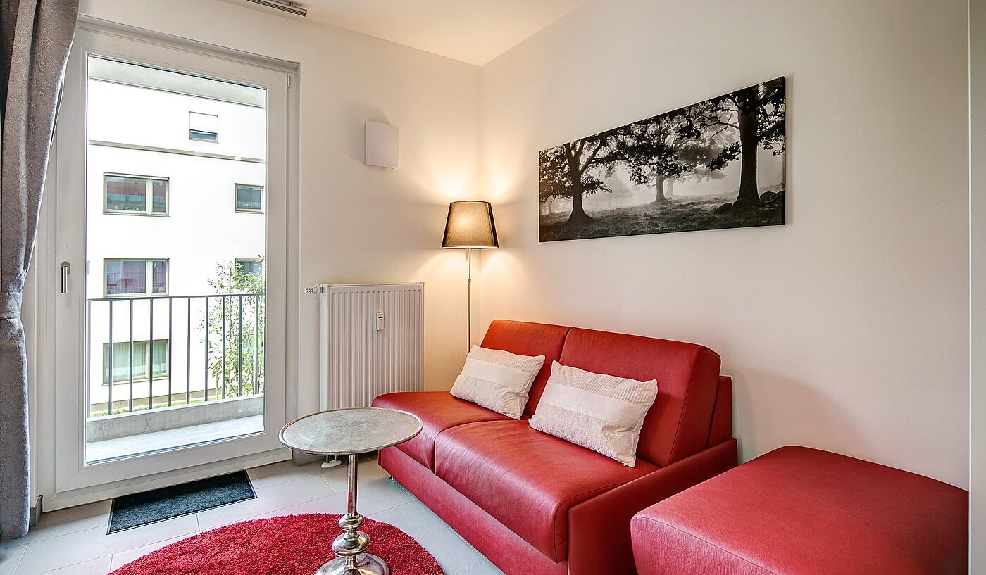 Etagenwohnung mit 1 Zimmer | München-Ramersdorf | 1909ML1 | ...Wohnbereich mit...