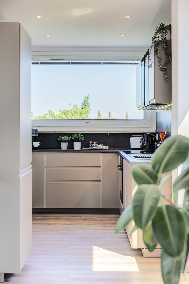 Terrassenwohnung mit 3.5 Zimmern | München-Berg am Laim | 123456 | Großes Fenster