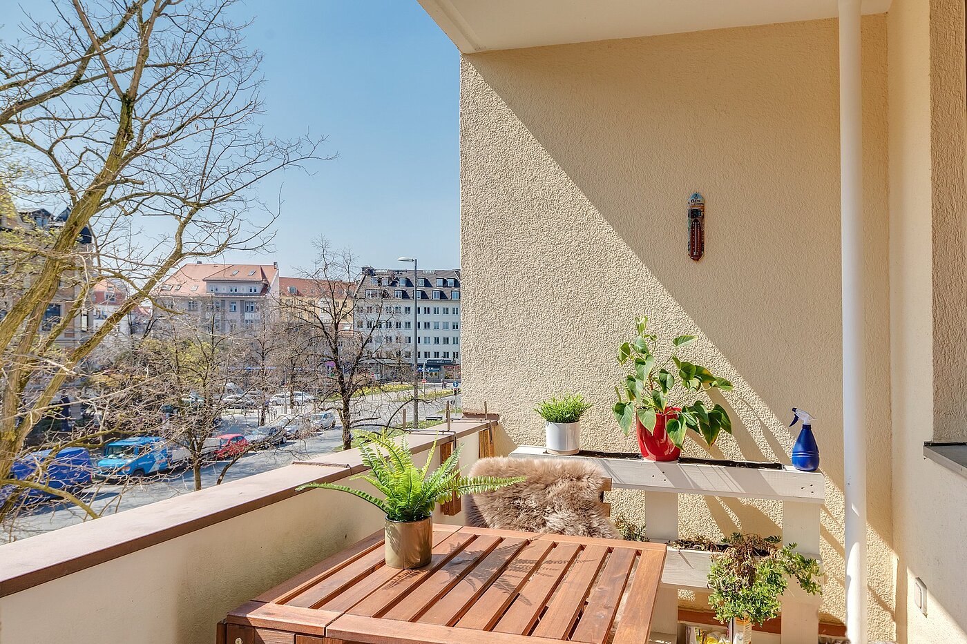 Etagenwohnung mit 2 Zimmern | München-Neuhausen | 2003ML5 | ...gemütlicher Loggia