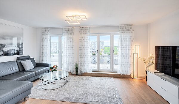 Penthouse mit 3 Zimmern | München-Riem | 70468 | ...Wohn- und...