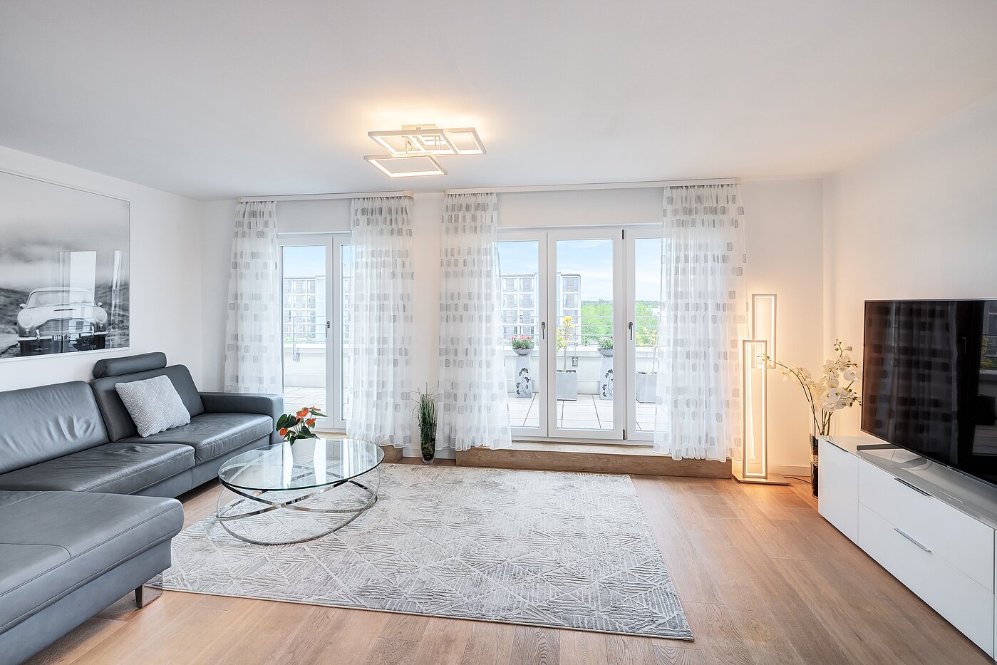 Penthouse mit 3 Zimmern | München-Riem | 70468 | Stilvoll gestalteter Wohn- und...