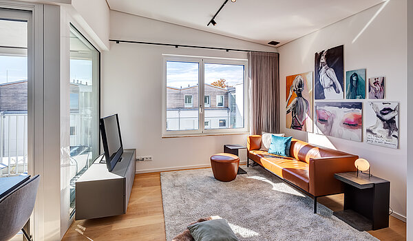 Penthouse mit 2 Zimmern | München-Maxvorstadt | 70427 | ...Wohlfühlen!
