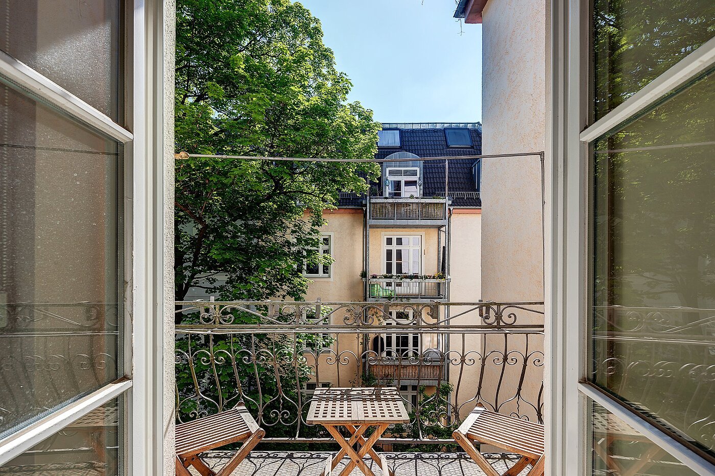 Etagenwohnung mit 3 Zimmern | München-Ludwigsvorstadt | 1905ML1 | Gemütlicher Balkon