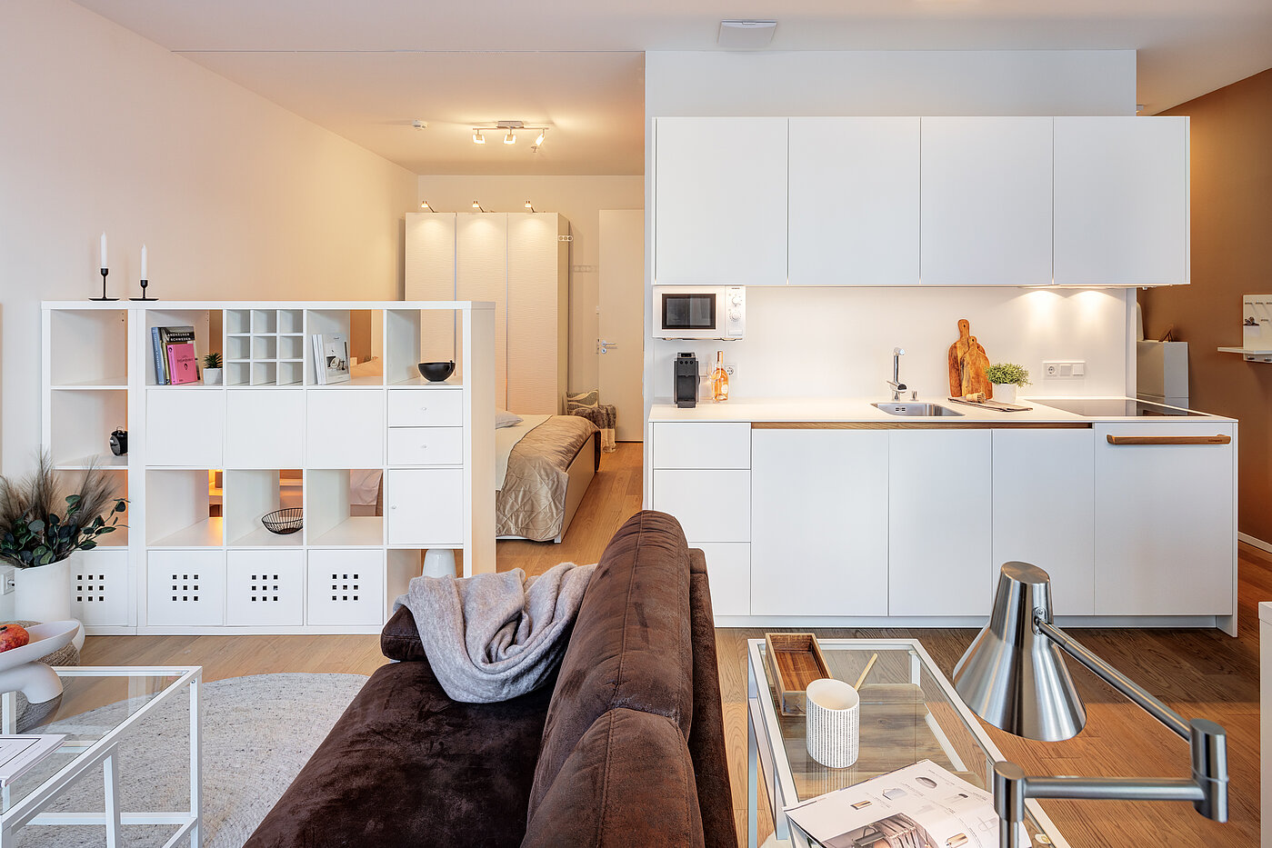 Apartment mit 1.5 Zimmern | München-Neuhausen | 70179 | ...durch Raumteiler